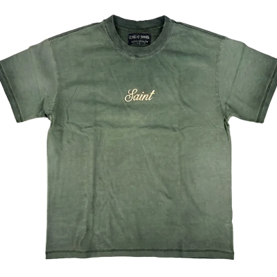 Saint Washed Tee - Matcha Foam