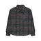 Chemise en faux mohair - Verte