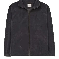 Chemise zippée en chenille - Anthracite