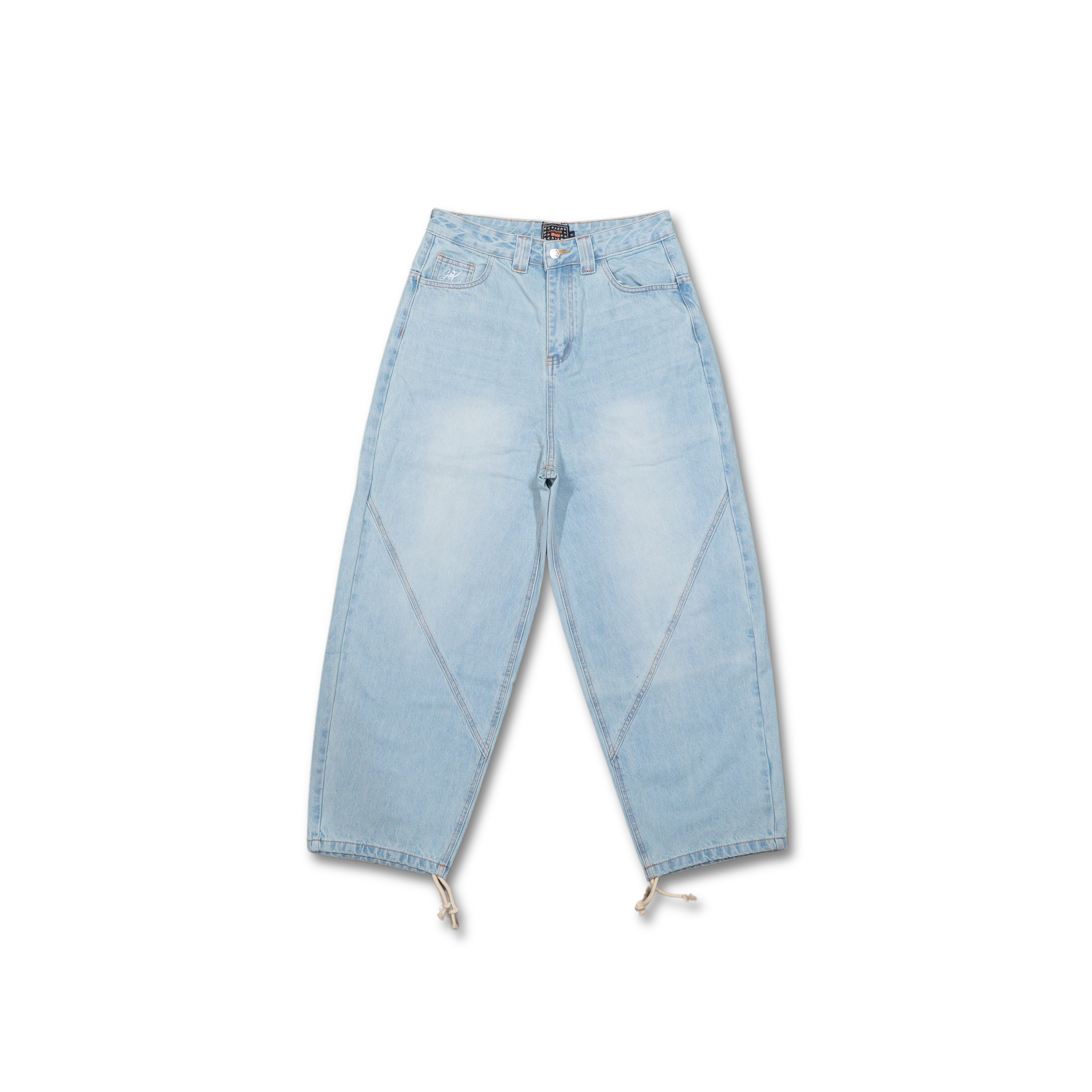 Pantalon en jean délavé clair - GonePants