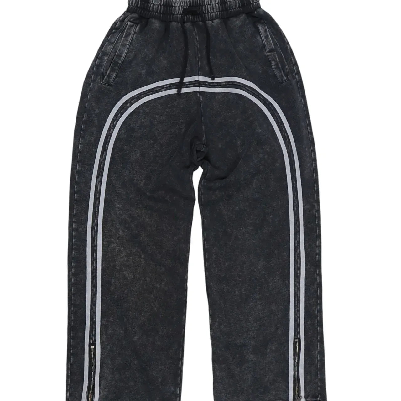 NYXYN - TWO-LINED SWEATPANTS - BLACK