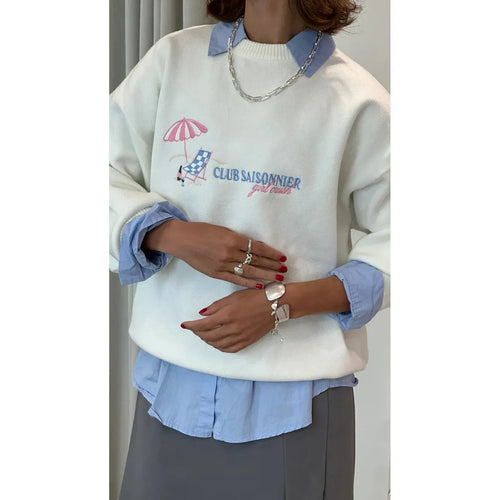 Pull en tricot - Club Saisonnier