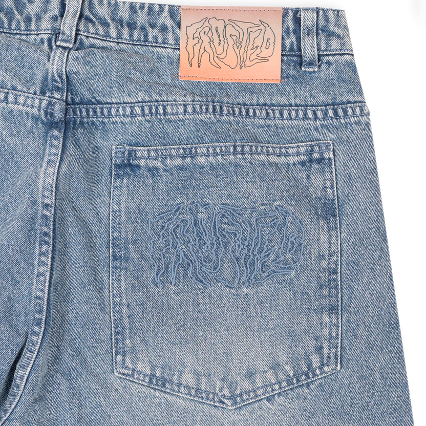 Frosted - Wavy Pants Ol dirty Blue