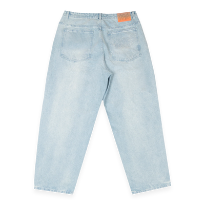Frosted - Wavy Pants Sunfaded Light Blue