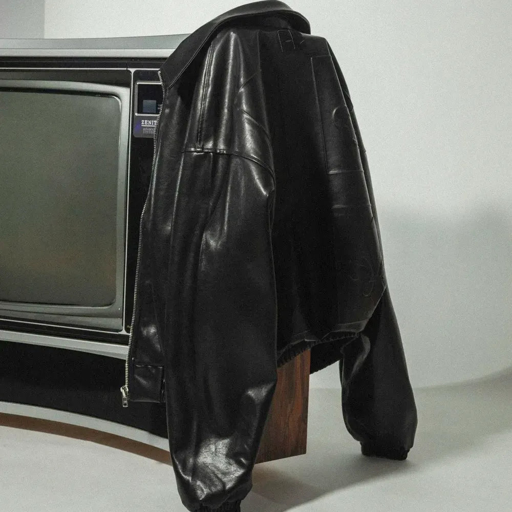 Leather Jacket Persona - Black