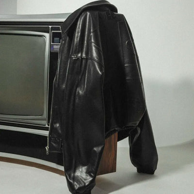 Leather Jacket Persona - Black