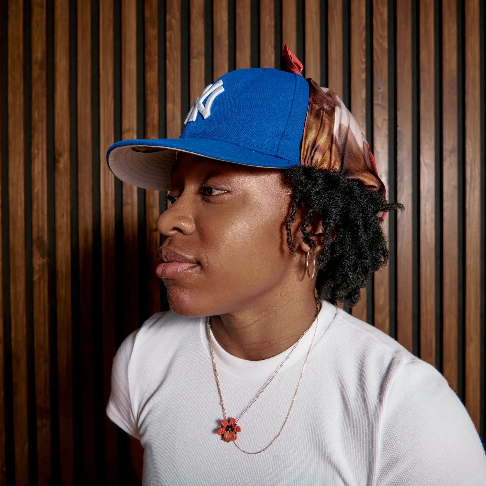 Woven Crown (silk bandana)