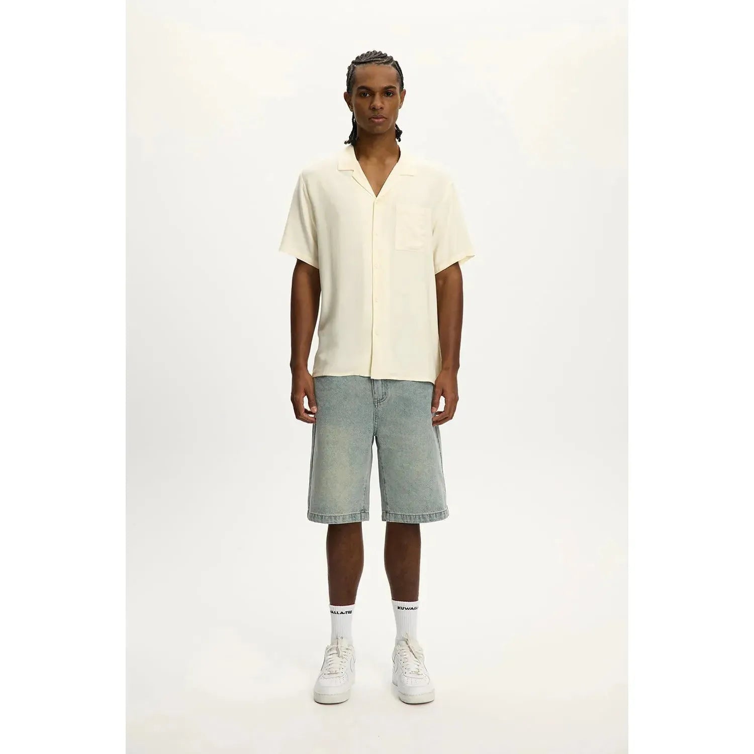 Beach Shirt – Flat White