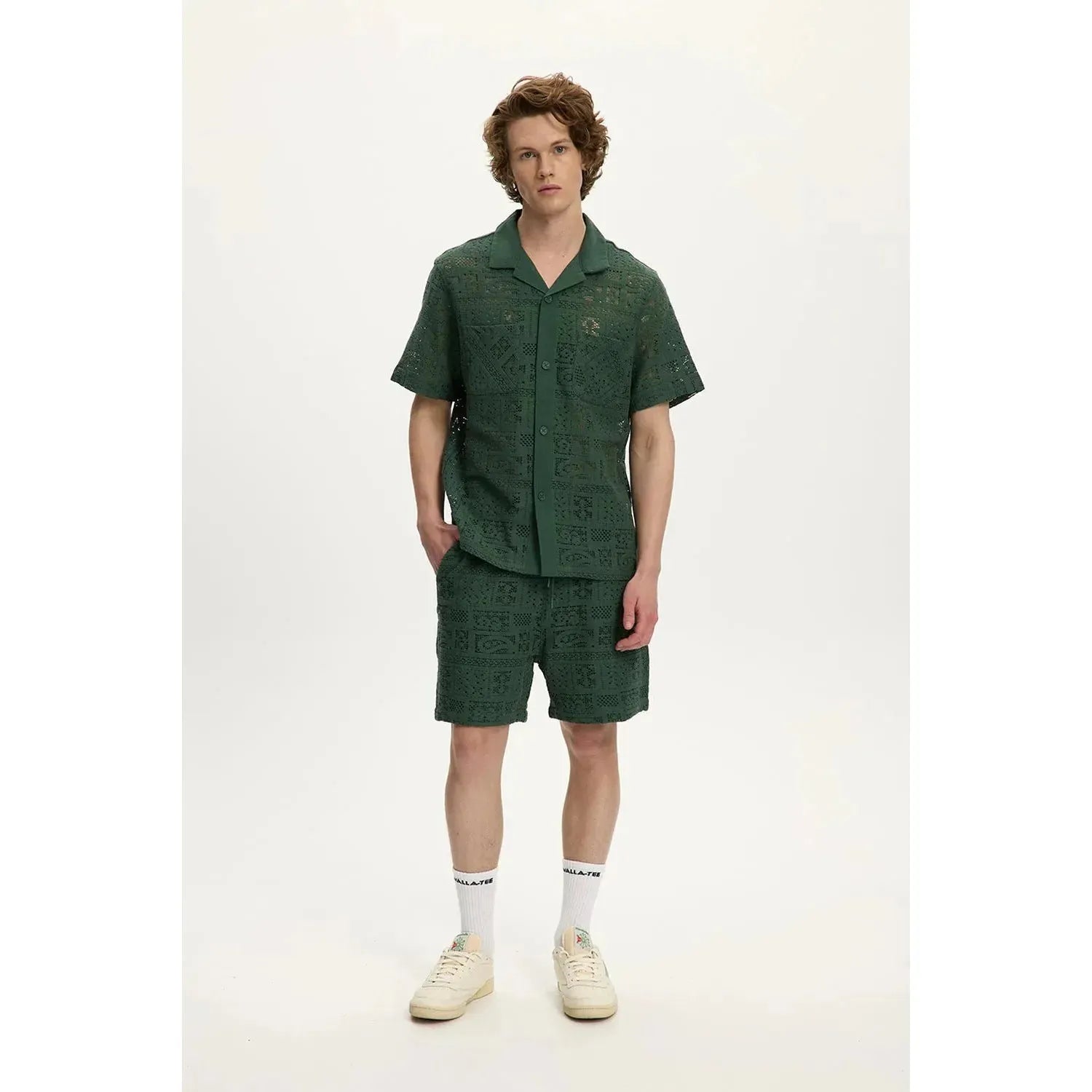 Crochet Yacht Shirt – Green