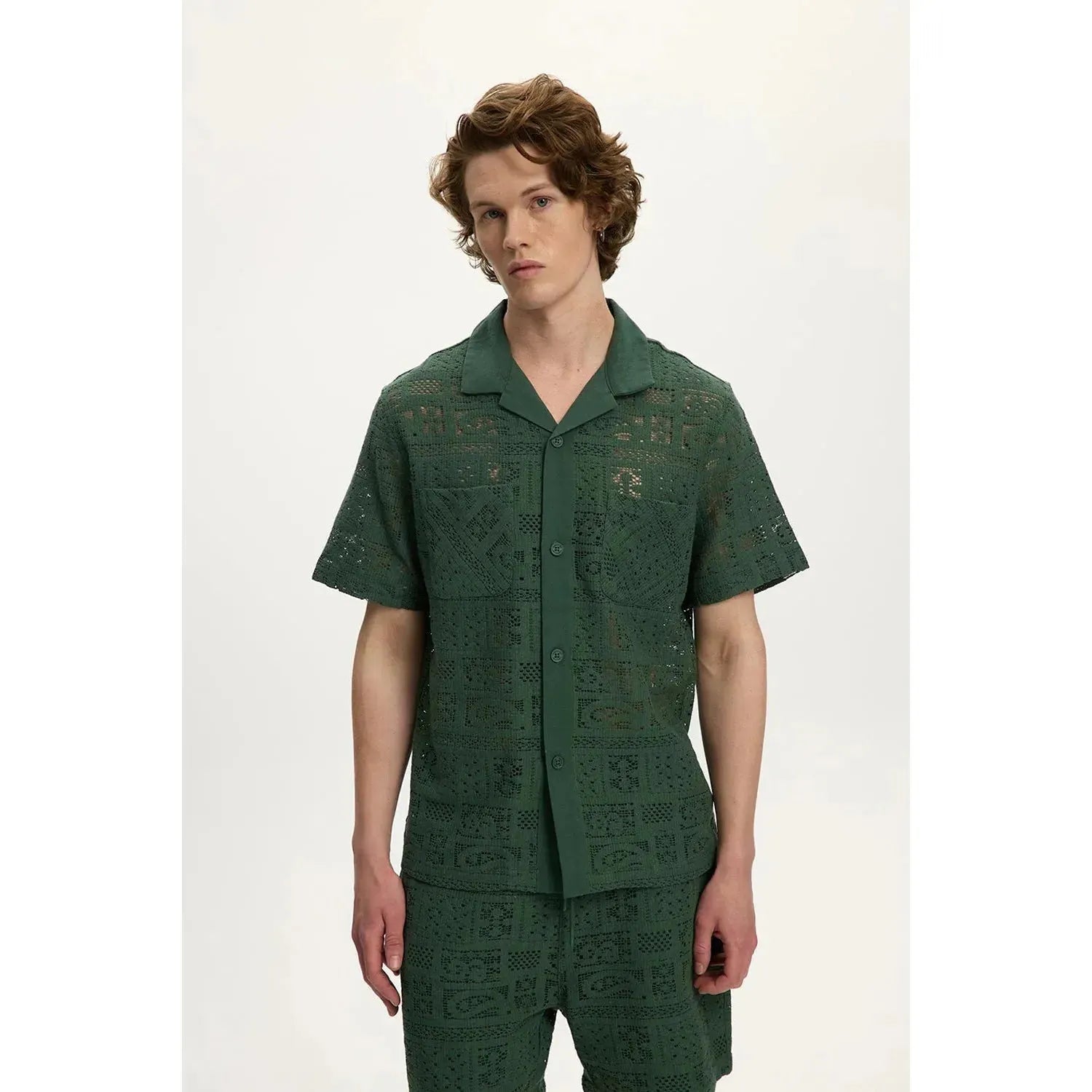 Crochet Yacht Shirt – Green