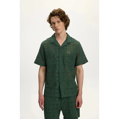 Crochet Yacht Shirt – Green