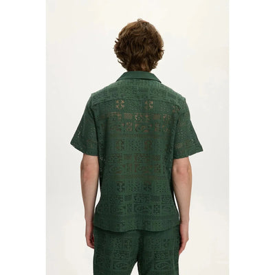 Crochet Yacht Shirt – Green
