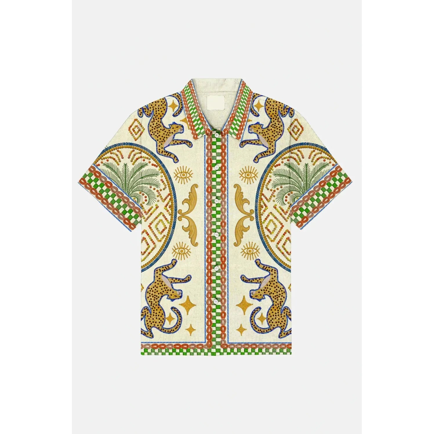 Beach Shirt – Jaguar Print