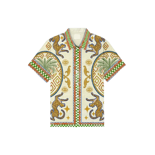 Beach Shirt – Jaguar Print