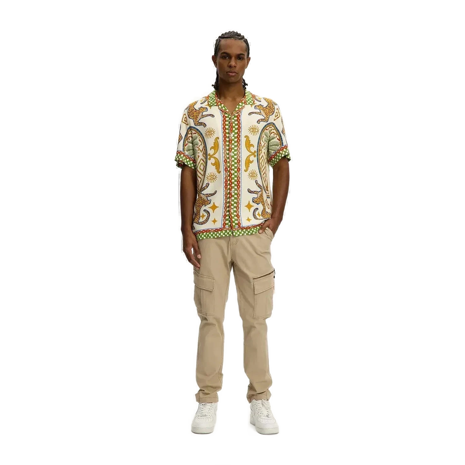 Beach Shirt – Jaguar Print