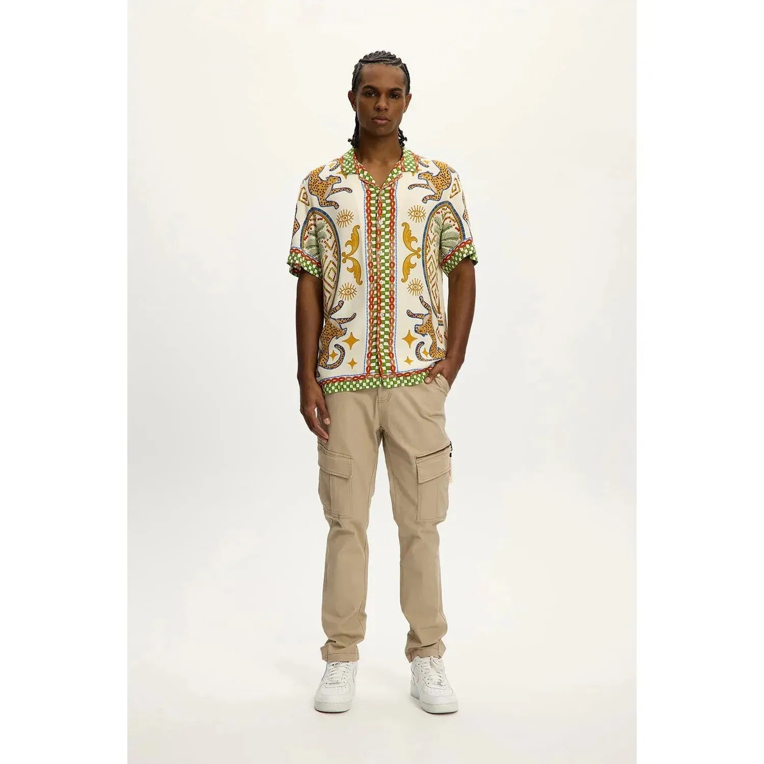Beach Shirt – Jaguar Print