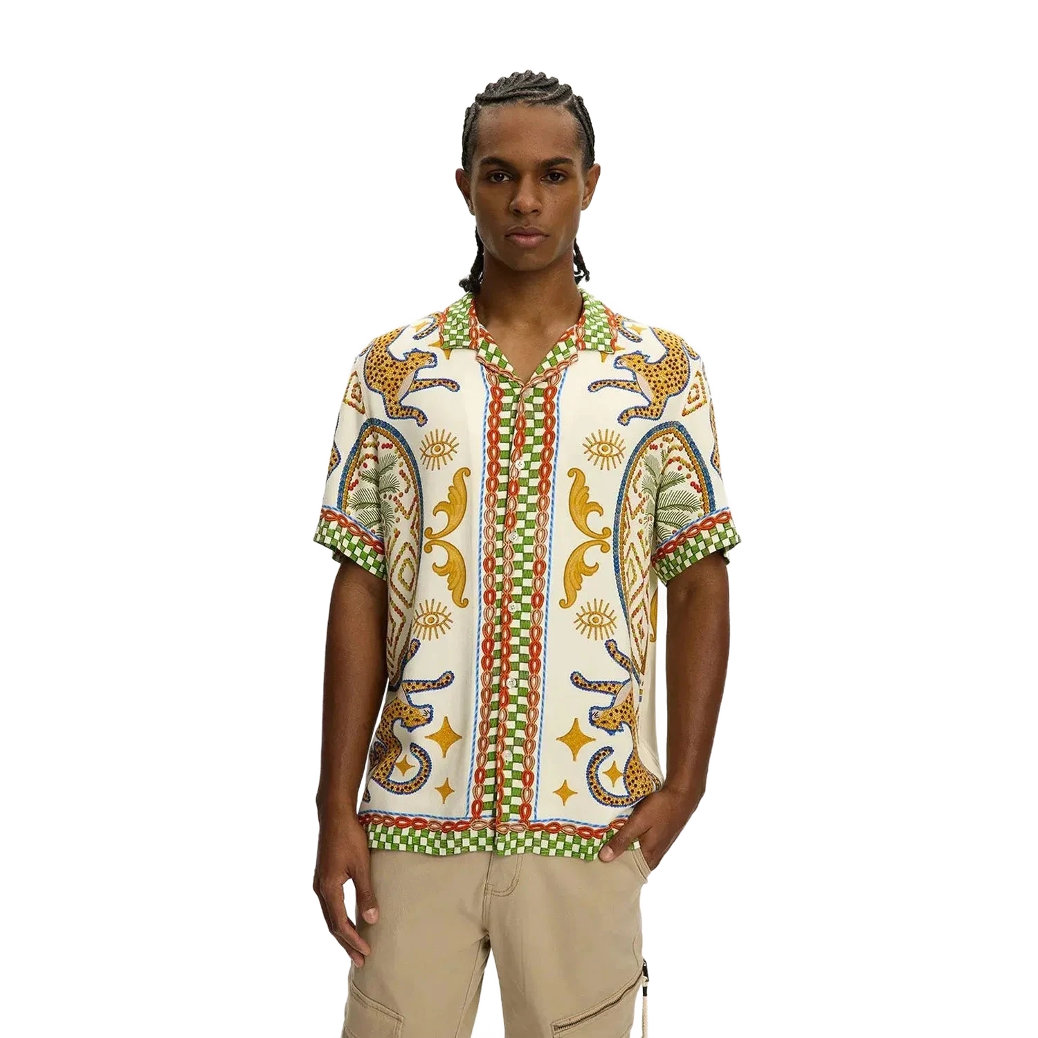 Beach Shirt – Jaguar Print