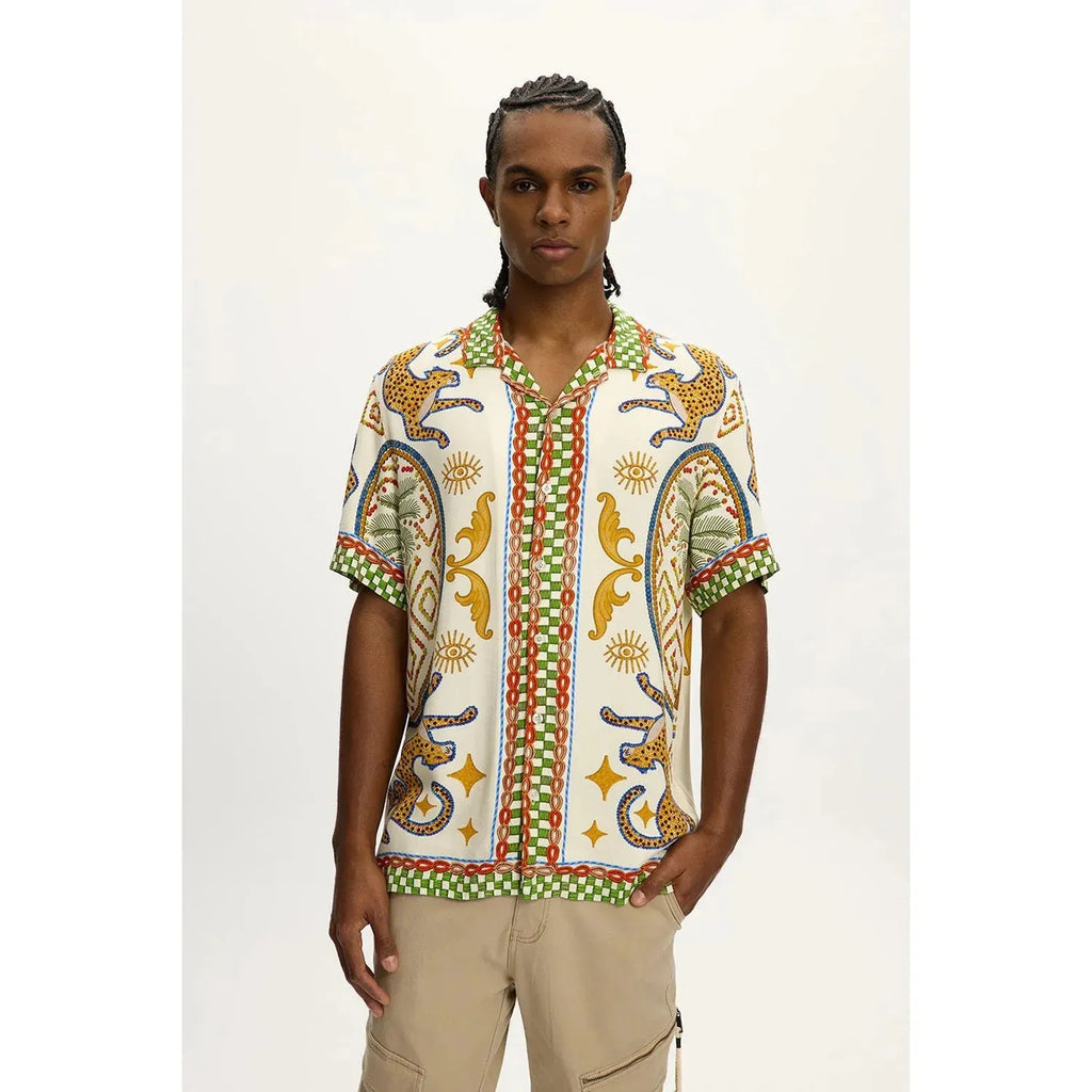 Beach Shirt – Jaguar Print