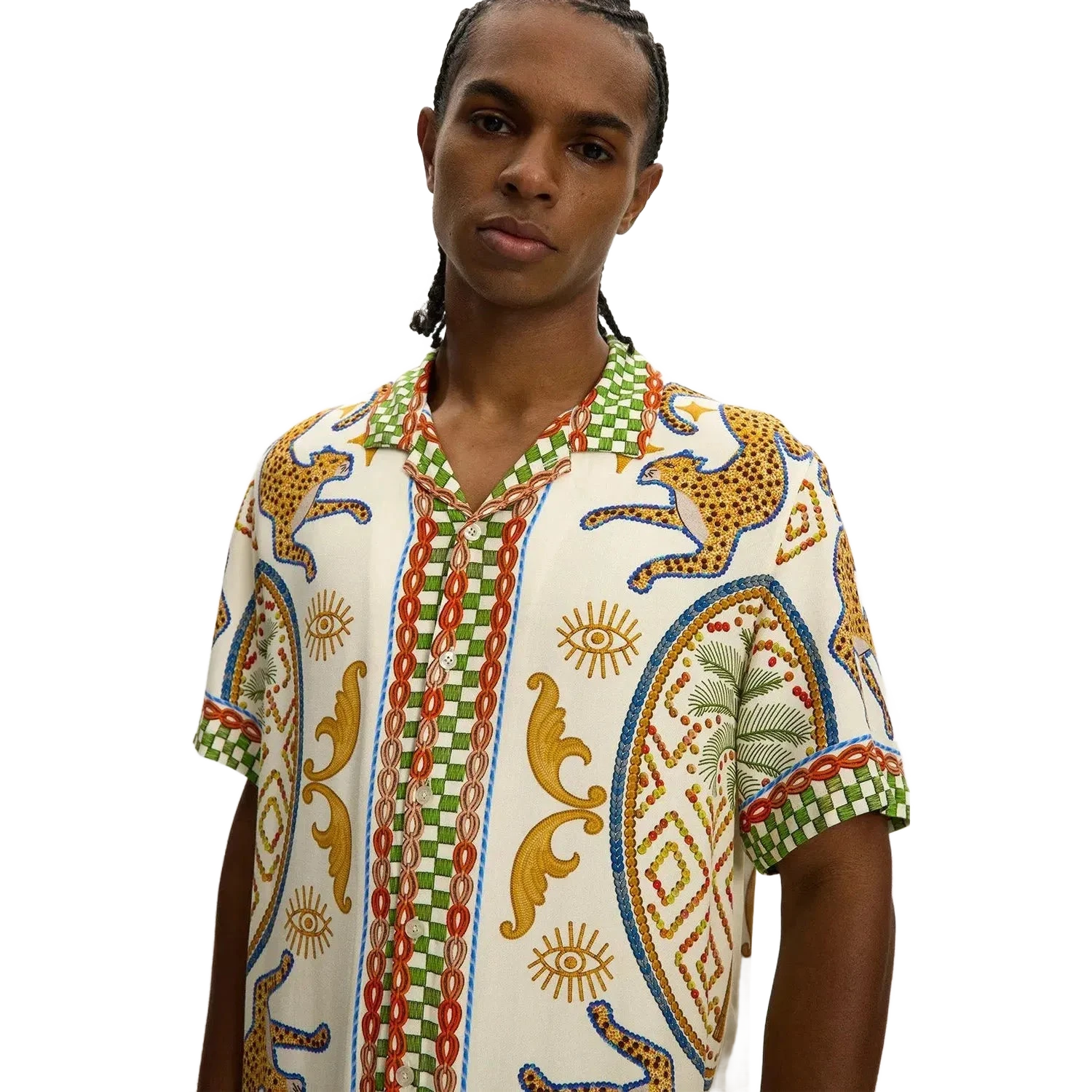 Beach Shirt – Jaguar Print