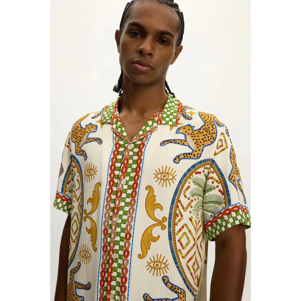 Beach Shirt – Jaguar Print