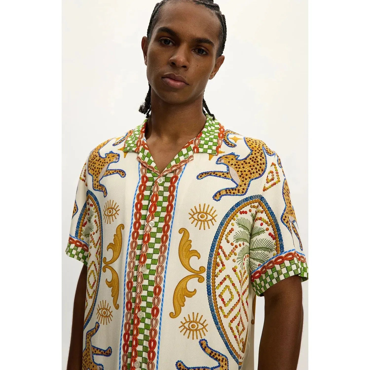 Beach Shirt – Jaguar Print