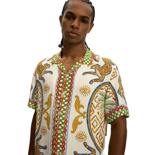 Beach Shirt – Jaguar Print