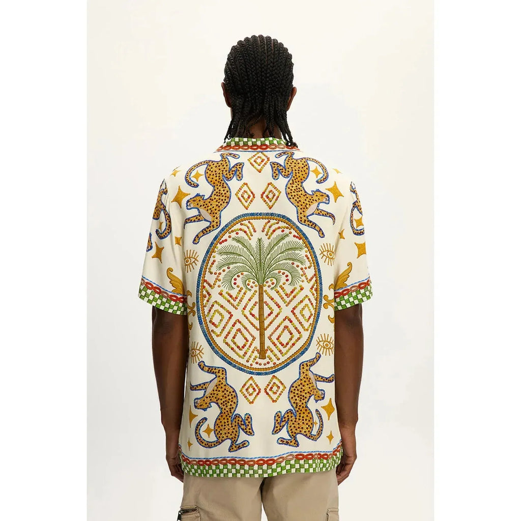 Beach Shirt – Jaguar Print