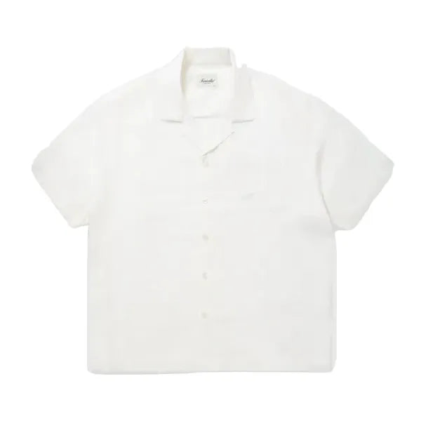 Textured Shirt - Flat White