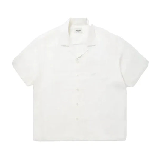 Textured Shirt - Flat White