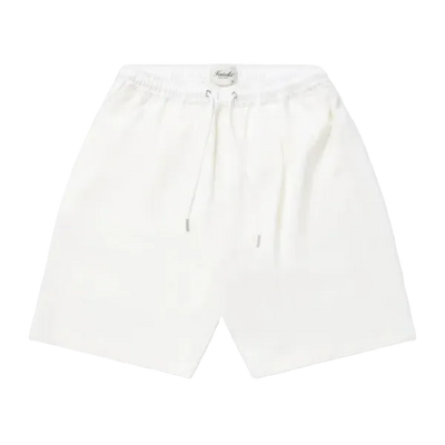 Textured Shorts - Flat White