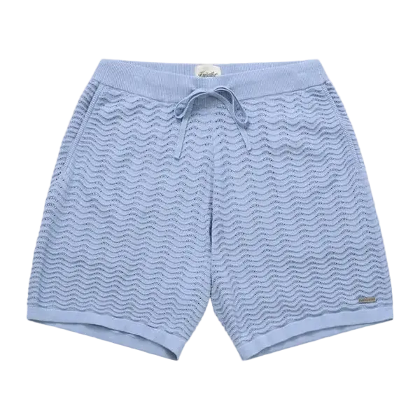 Wave Knit Shorts - Rain Washed