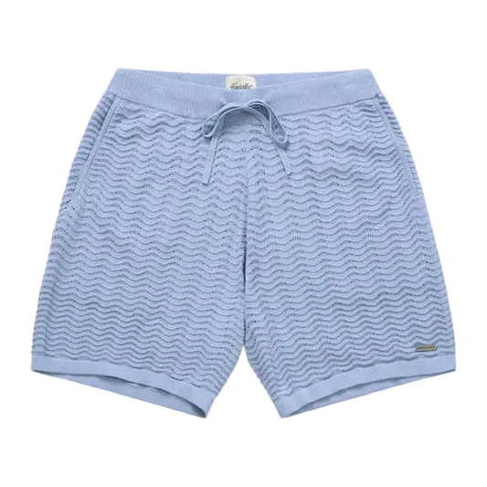 Wave Knit Shorts - Rain Washed