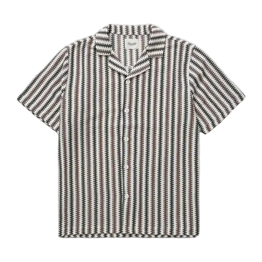 Zig Zag Shirt - Brown