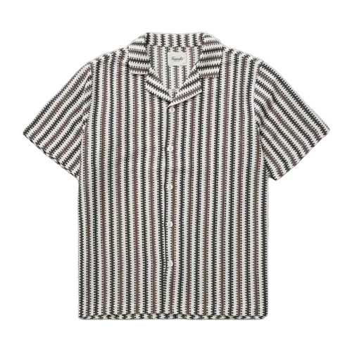 Zig Zag Shirt - Brown