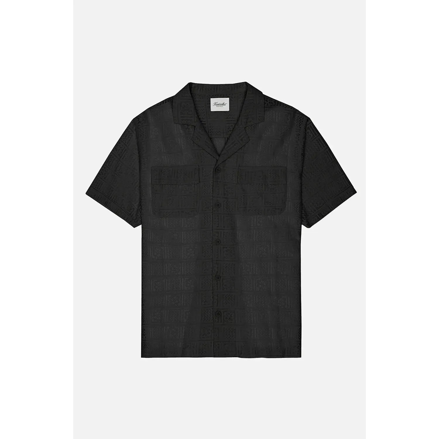 Crochet Shirt – Black