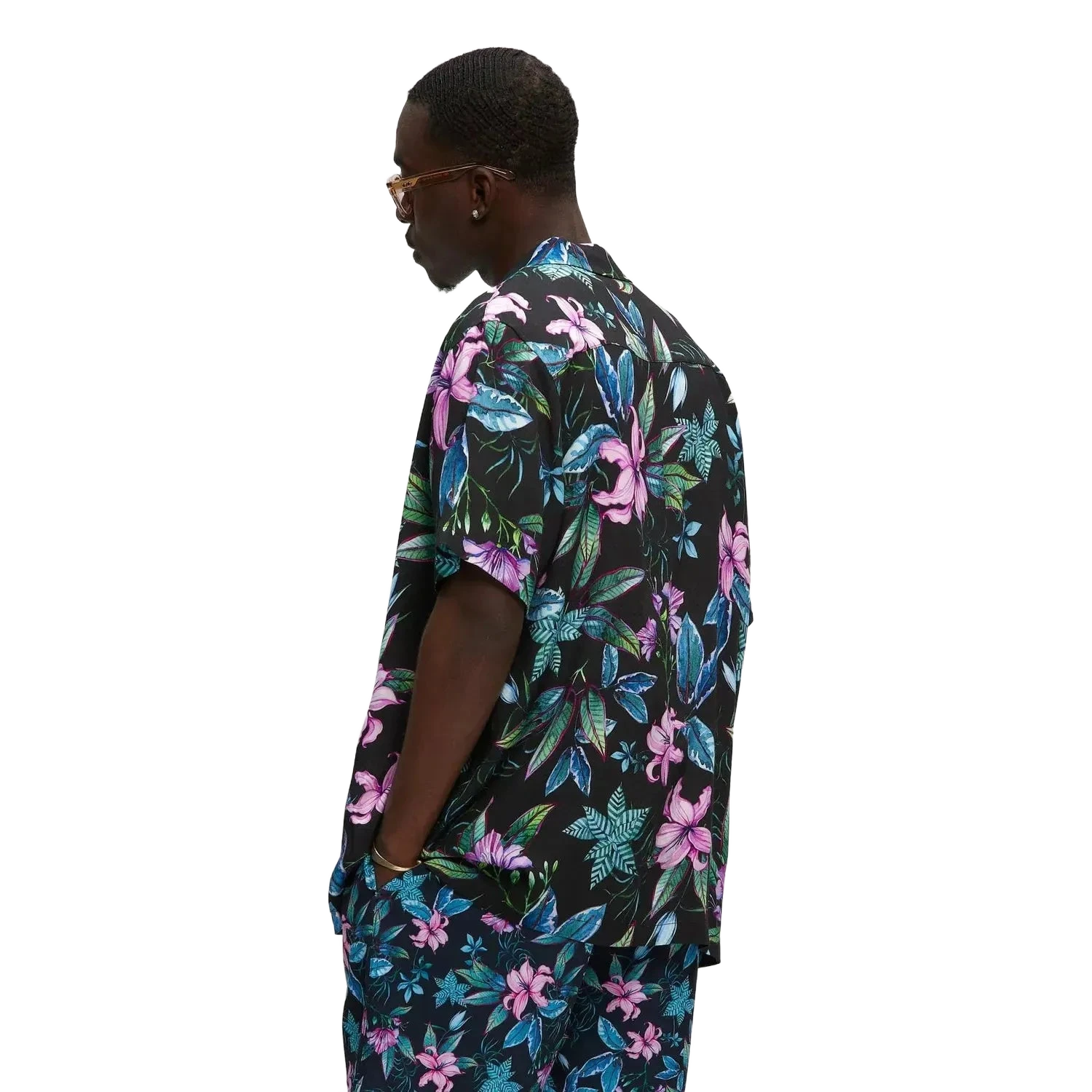 Beach Shirt 2.0 – Pink Jungle