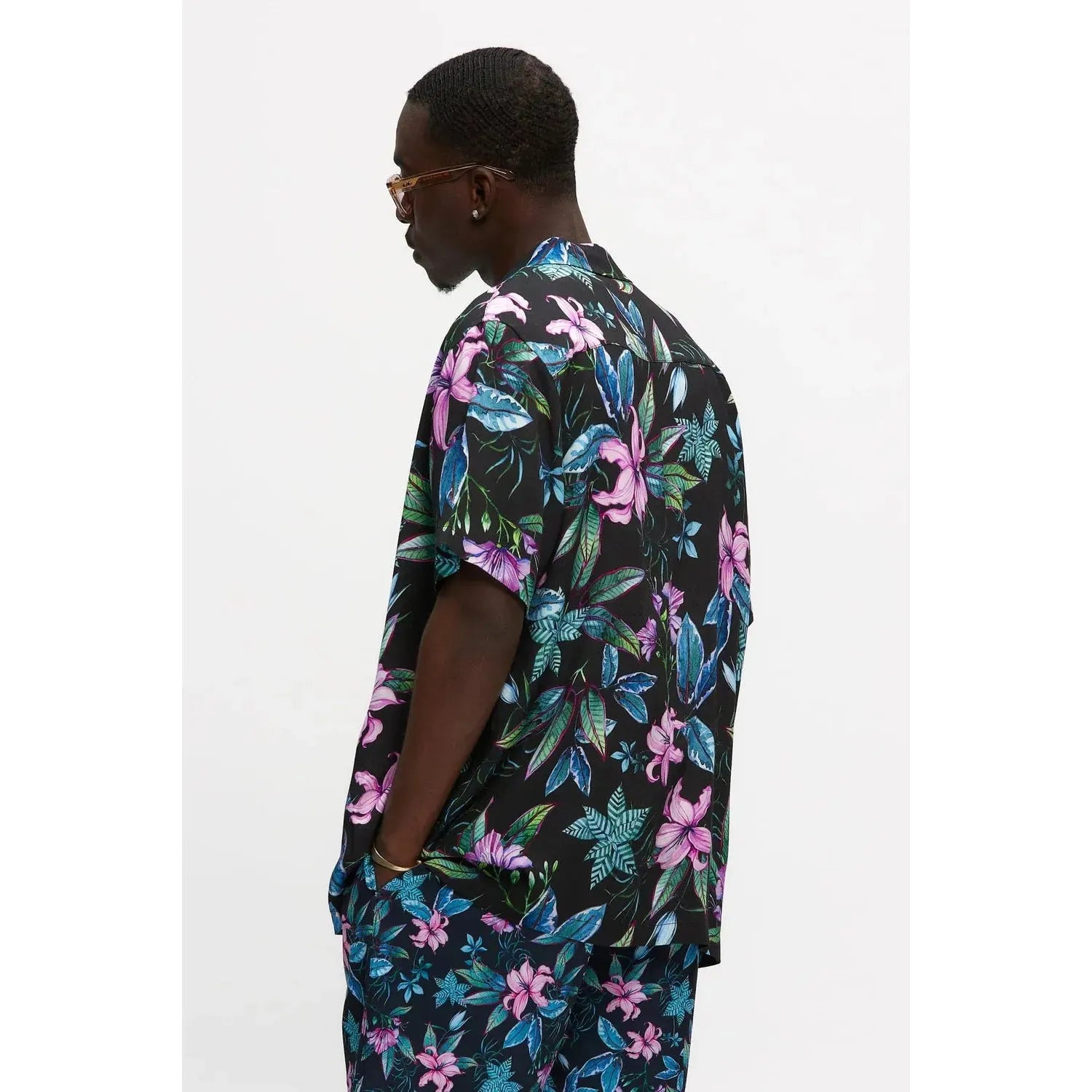 Beach Shirt 2.0 – Pink Jungle