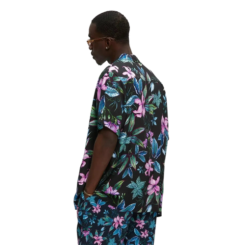 Chemise de plage 2.0 – Jungle rose