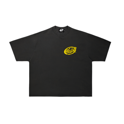 BOXY T-SHIRT - YELLOW TAPE