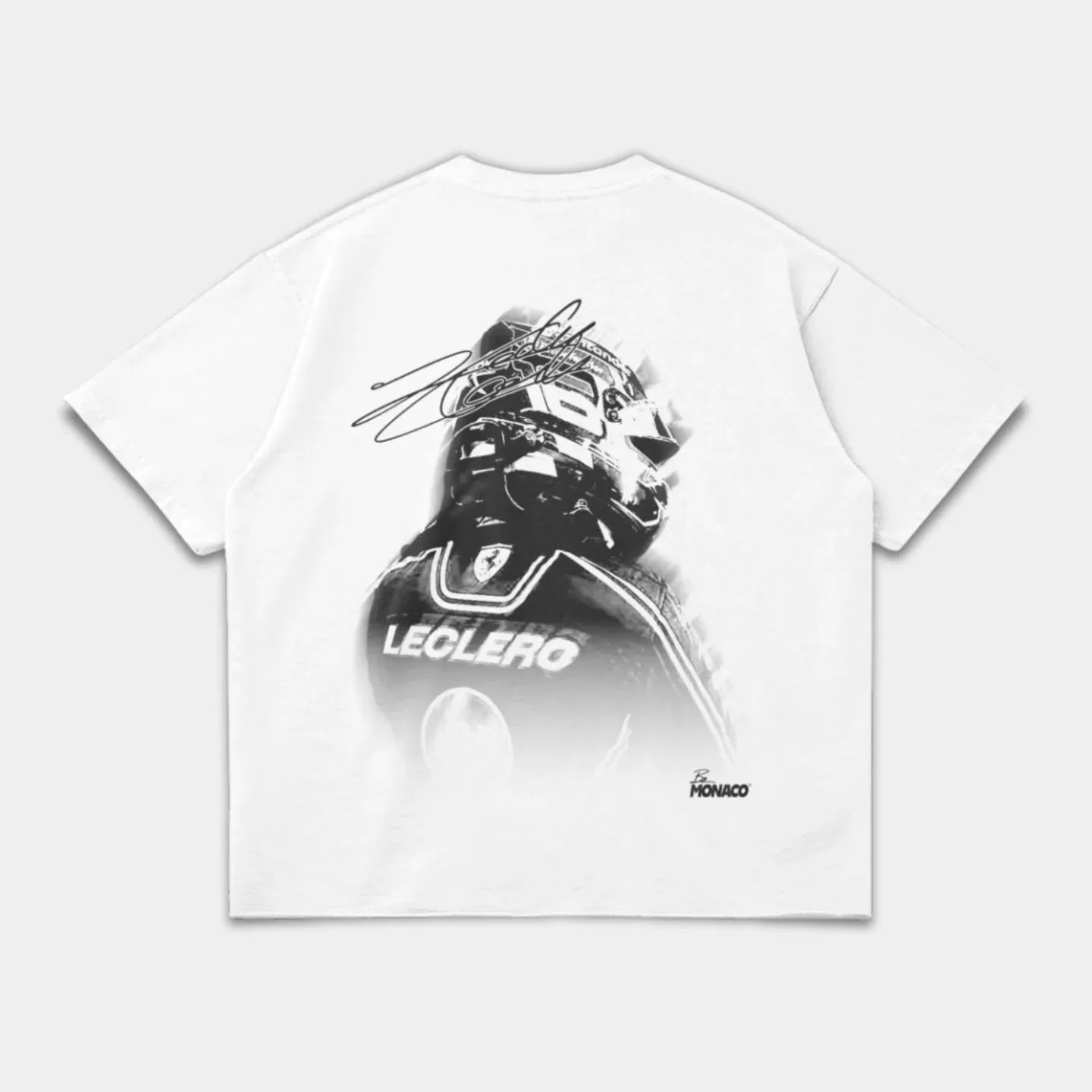 LECLERC LEGACY BLUR  TEE – ARTIC WHITE