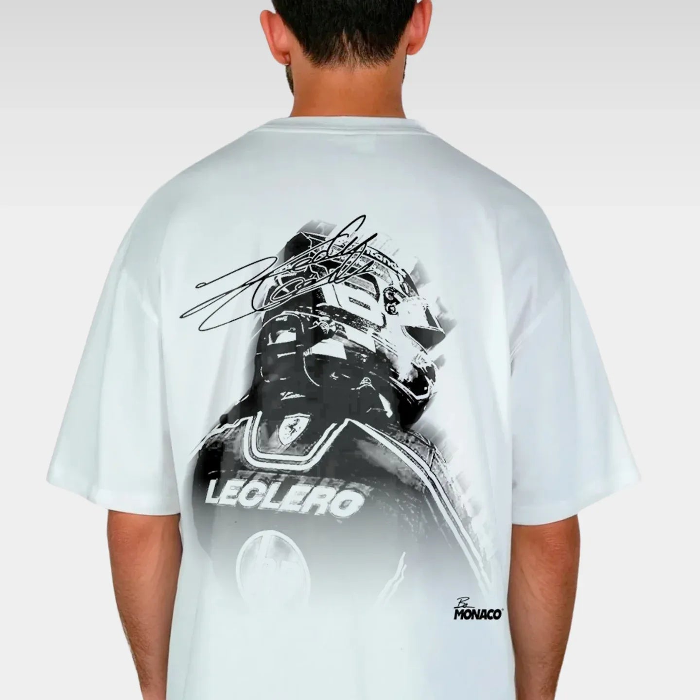 LECLERC LEGACY BLUR  TEE – ARTIC WHITE