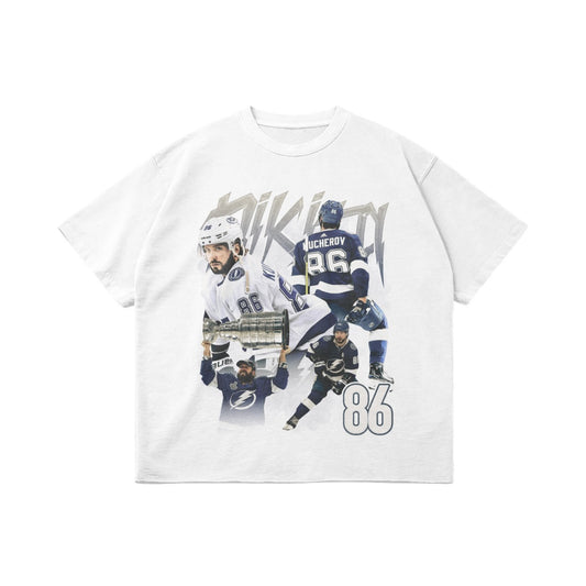 NIKITA KUTCH HOCKEY TEE - WHITE