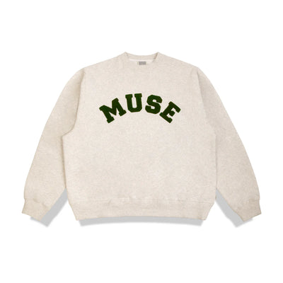 Heavyweight Chenille Sweatshirt - Alabaster