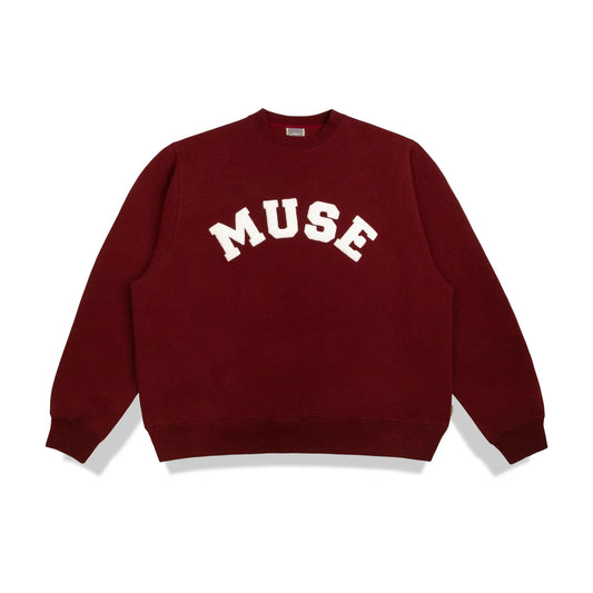 Heavyweight Chenille Sweatshirt - Wine