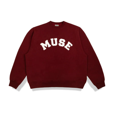 Heavyweight Chenille Sweatshirt - Wine