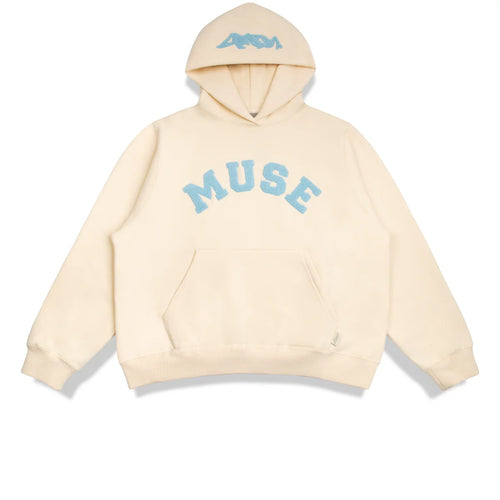 Heavyweight Chenille Hoodie - Porcelain