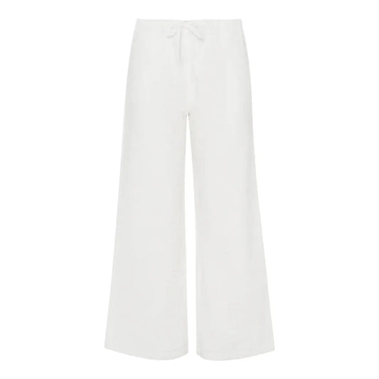 Pantalon Bord de mer – Blanc