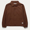 Linen Coach Jacket - Brown
