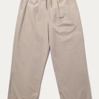 Linen Pleat Pant - Beige