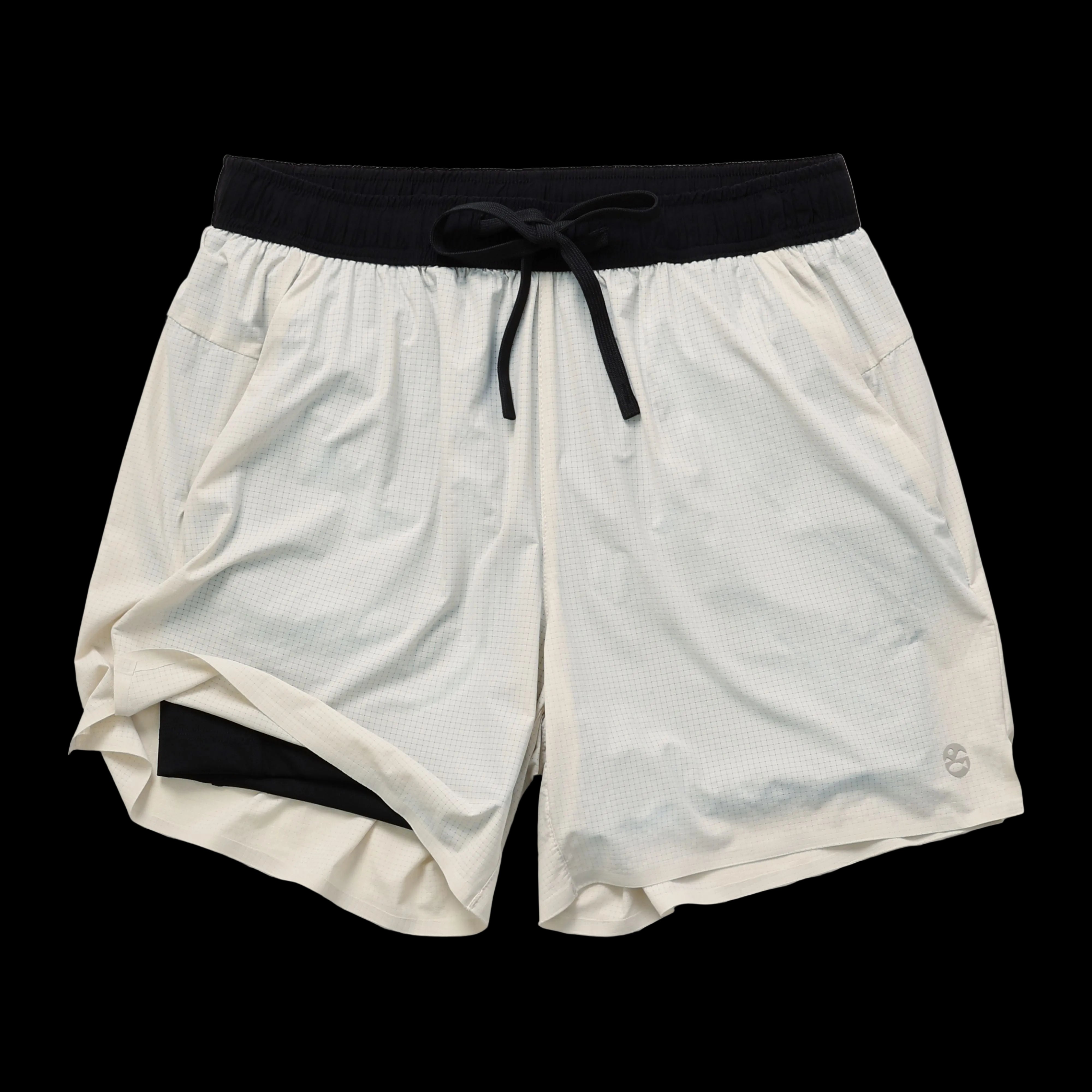 Running Shorts w/ Lining - Light Grey
